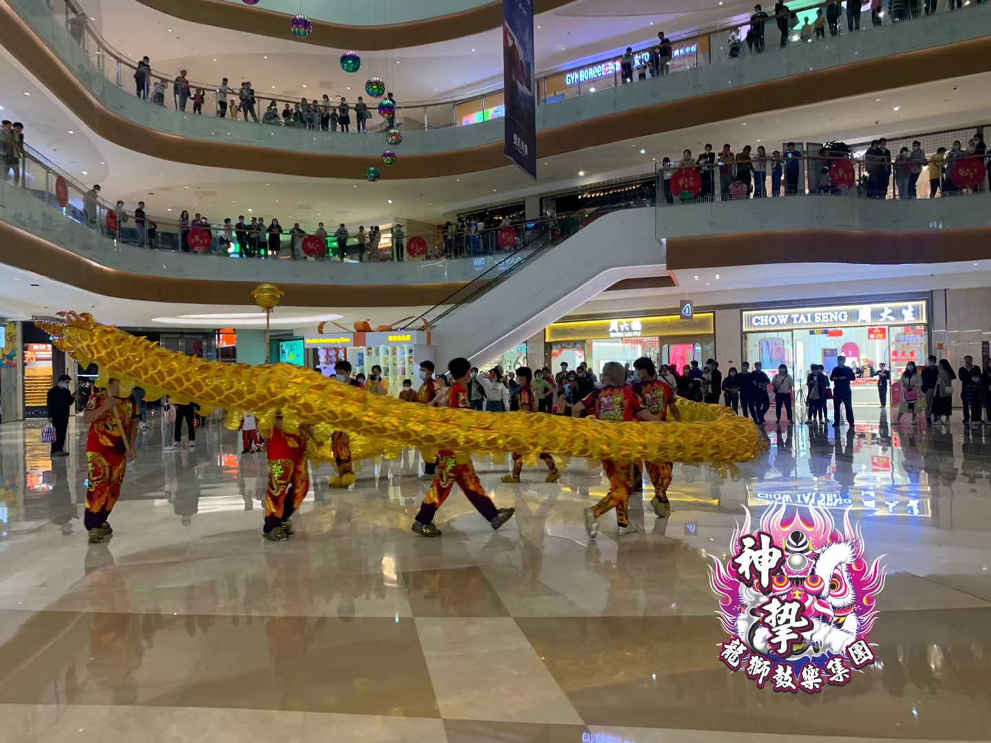 壹方天地AB区舞龙闹元宵(图5)